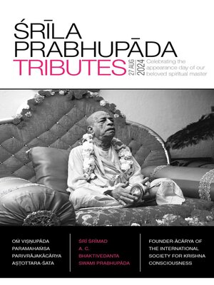 cover image of Srila Prabhupada Tributes 2024